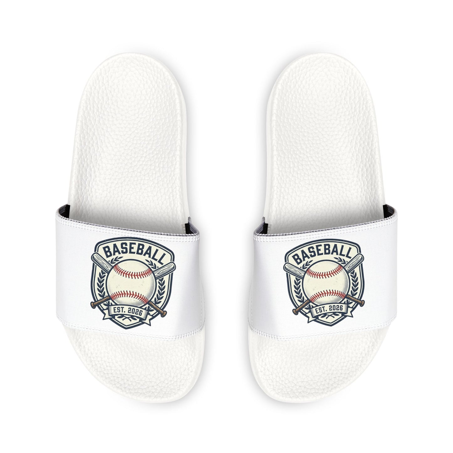 Youth Baseball Slide Sandals – “Home Run” Removable-Strap Slides