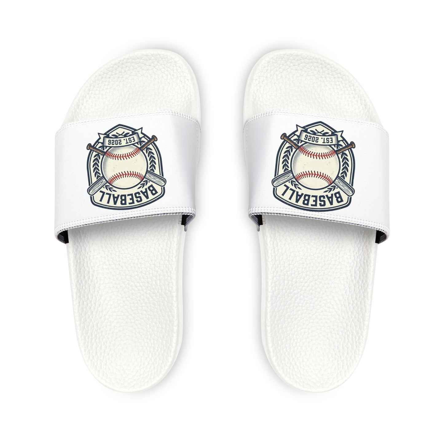 Youth Baseball Slide Sandals – “Home Run” Removable-Strap Slides