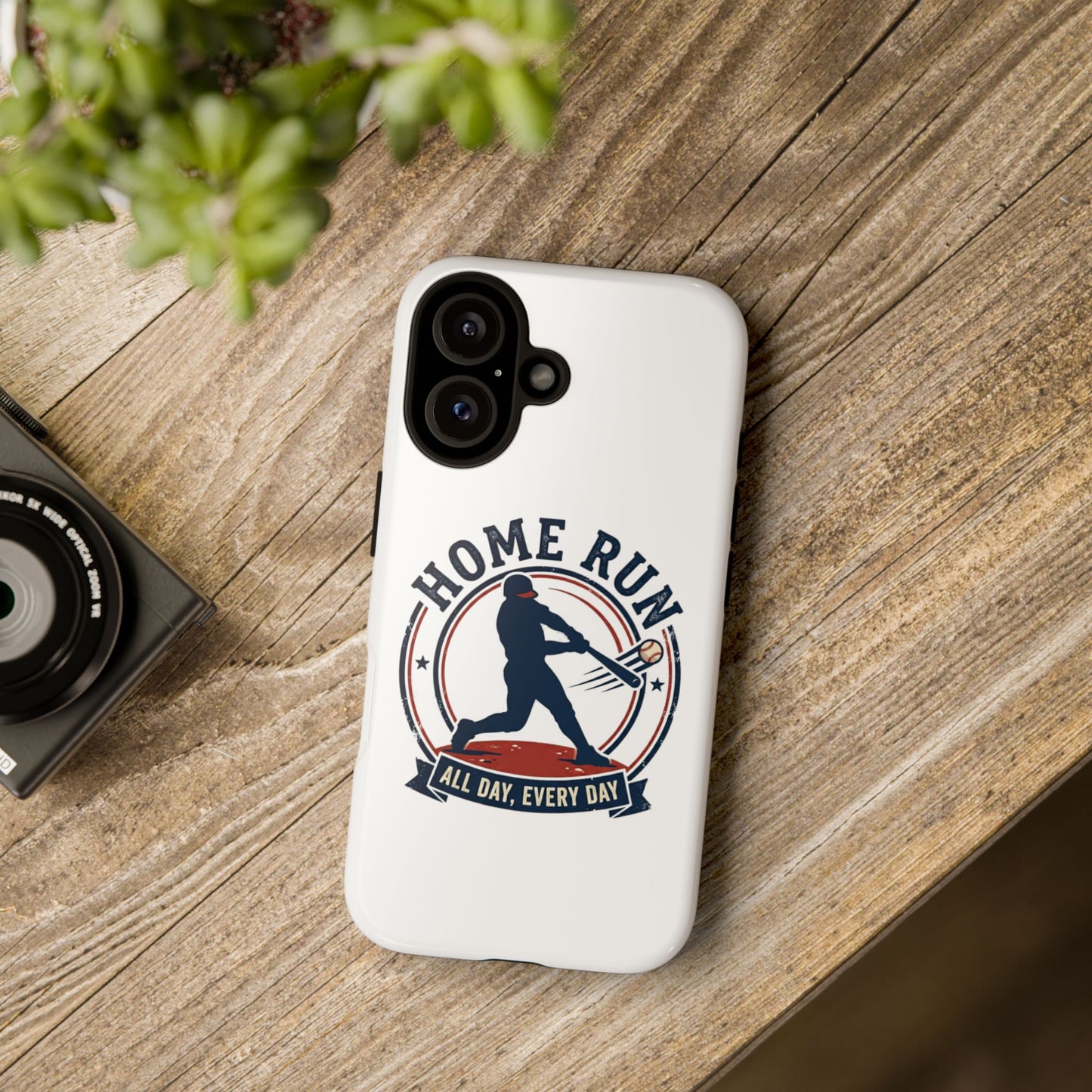 Baseball "Home Run" Phone Case — All Day, Every Day Protective Cover