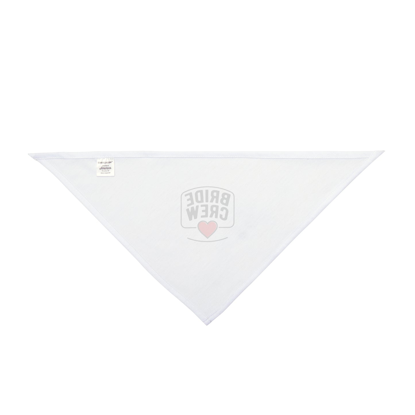 Bride Crew Pet Bandana — Wedding Dog Bandana with Heart
